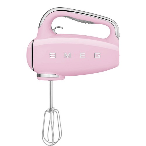 Batidora de mano Smeg HMF01PKEU, acabado rosa.