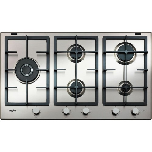 PRONTA CONSEGNA - Whirlpool Piano cottura a gas GMAL 9522/IXL finitura inox da 86 cm