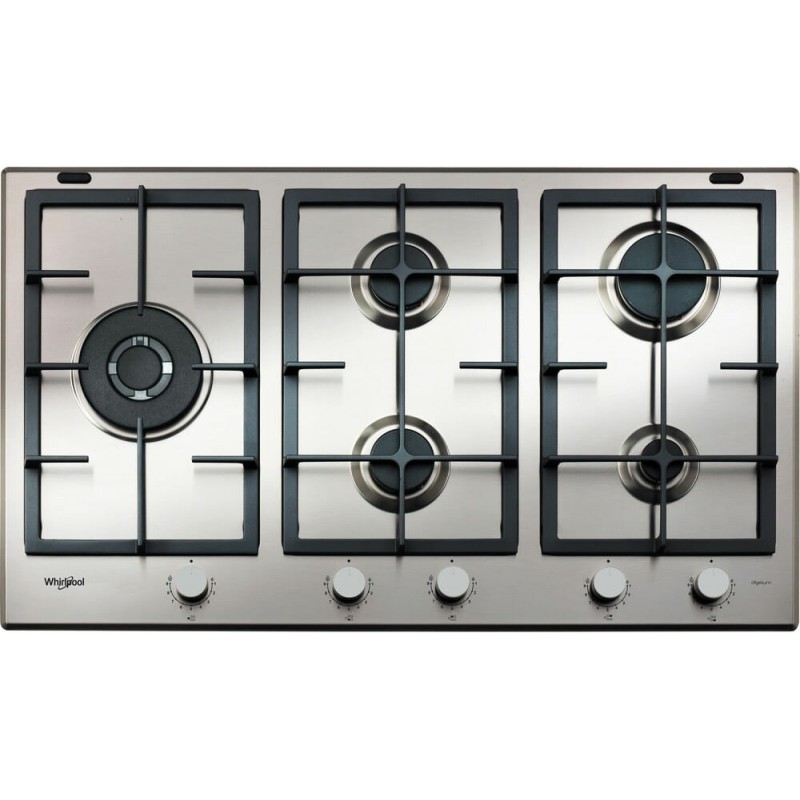  Table de cuisson à gaz Whirlpool GMAL 9522/IXL 86 cm finition inox