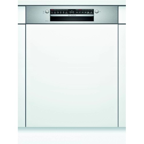 Bosch Partial integrated dishwasher SMI4ITS10E with 60 cm stainless steel dashboard - Series 4