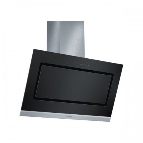 Bosch Hotte cheminée inclinée DWK098G60 finition verre noir 90 cm - Série 8