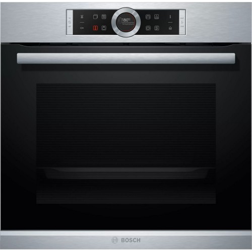 Bosch Built-in oven with steam pulses HRG635BS1 stainless steel finish 60 cm - Series 8
