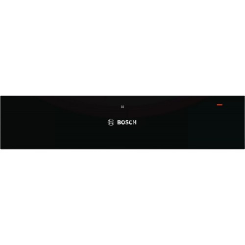 PRONTA CONSEGNA - Bosch Cassetto scaldavivande da incasso BIC630NB1 finitura vetro nero da 60 cm - Serie 8