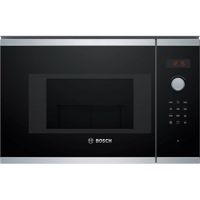  PRONTA CONSEGNA - Bosch Microonde da incasso BEL523MS0 finitura acciaio inox da 60 cm - Serie 4