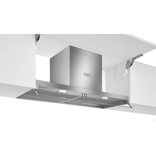 Bosch Retractable extractor hood that can be integrated into the wall cabinet DBB96AF50 90 cm stainless steel finish - Series 4