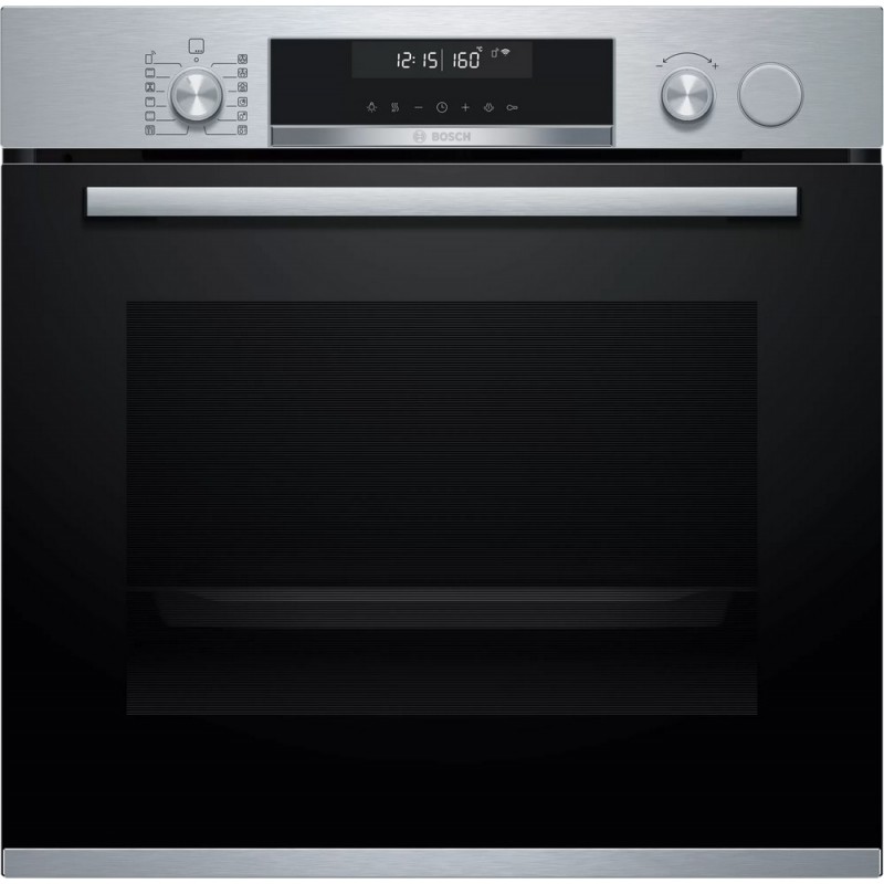  Bosch EXxtra HRA578BS6 built-in steam oven 60 cm stainless steel finish - Series 6