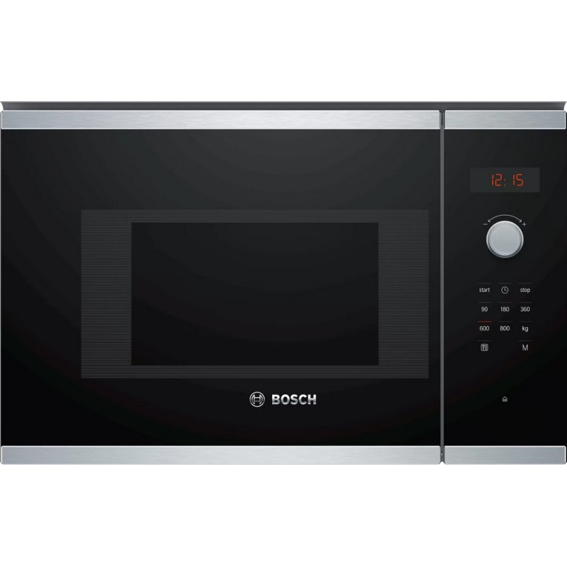  Micro-ondes encastrable Bosch EXxtra BFL523MS0 60 cm finition inox - Série 4