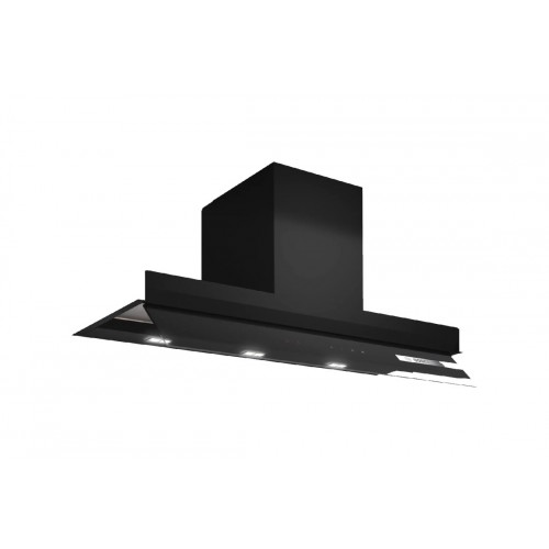 Bosch 90 cm retractable extractor hood that can be integrated into the wall unit DBB97AM60 black finish - Series 6