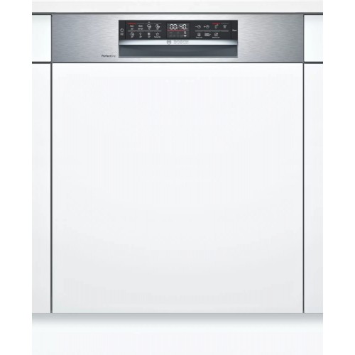 Bosch Partial integrated dishwasher SMI6ZCS49E with 60 cm stainless steel dashboard - Series 6