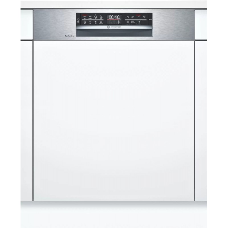  Bosch Partial integrated dishwasher SMI6ZCS49E with 60 cm stainless steel dashboard - Series 6