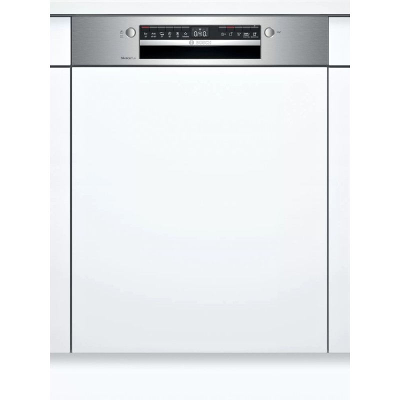  Bosch Partial integrated dishwasher SMI4HCS08E with 60 cm stainless steel dashboard - Series 4