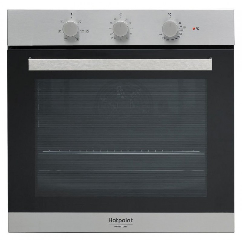  Hotpoint Built-in multifunction oven 3AF 534 H IX HA 60 cm steel finish - Class 3