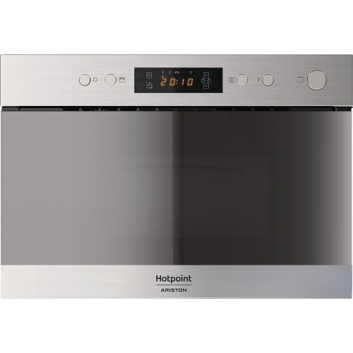 Hotpoint Built-in microwave MN 312 IX HA 60 cm stainless steel finish - Class 3