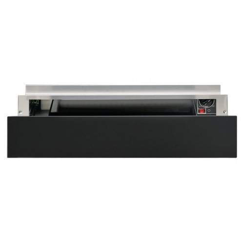 Hotpoint WD 914 NB tiroir chauffant 60 cm finition verre noir