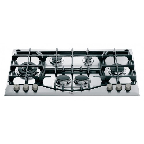 Hotpoint Gas hob PHN 961 TS / IX / HA stainless steel finish with 87 cm cast iron grids