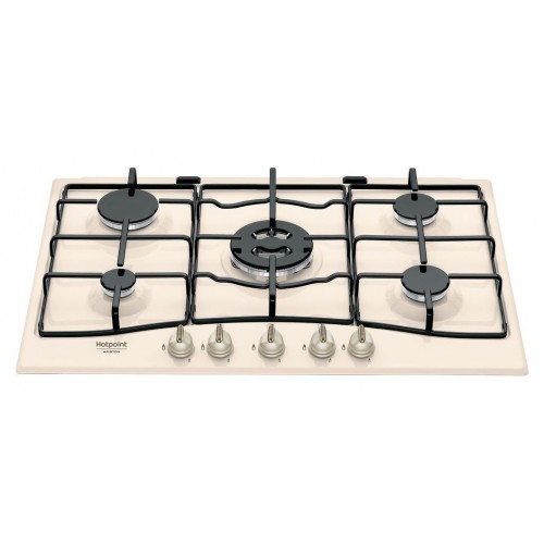 Hotpoint Placa de gas Tradizione PCN 750 T (OW) R / HA 75 cm acabado blanco antiguo
