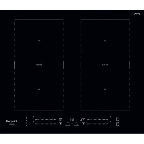 Hotpoint Piano cottura a induzione Active HS 2560C BF in vetroceramica nero da 59 cm