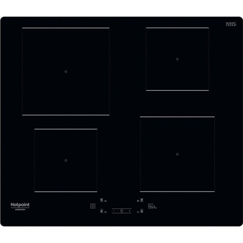 Hotpoint Placa de inducción Active HQ 2260S NE de vitrocerámica negra de 59 cm