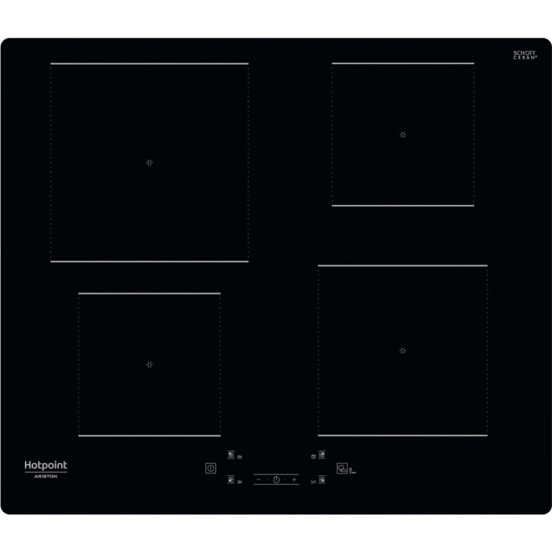  PROMPT DELIVERY - Hotpoint Induction hob Active HQ 2260S NE in black glass ceramic 59 cm