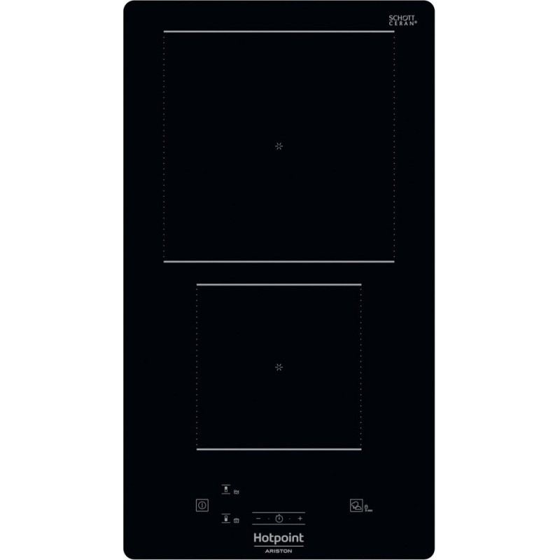  PRONTA CONSEGNA - Hotpoint Piano cottura domino a induzione Active HQ 0930S NE in vetroceramica nero da 28 cm