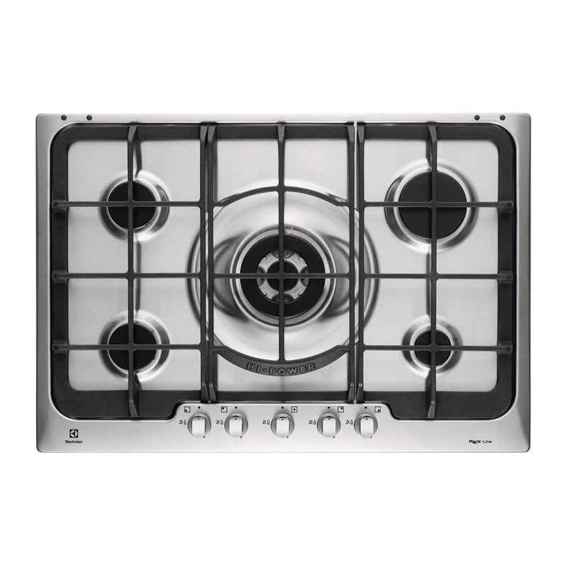  Electrolux | Soft PX750UOV 75cm stainless steel gas hob