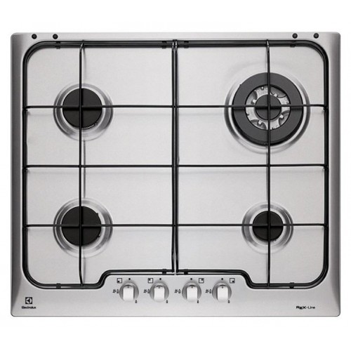 Electrolux | Plaque de cuisson à gaz Soft PX640UV 60 cm en acier inoxydable
