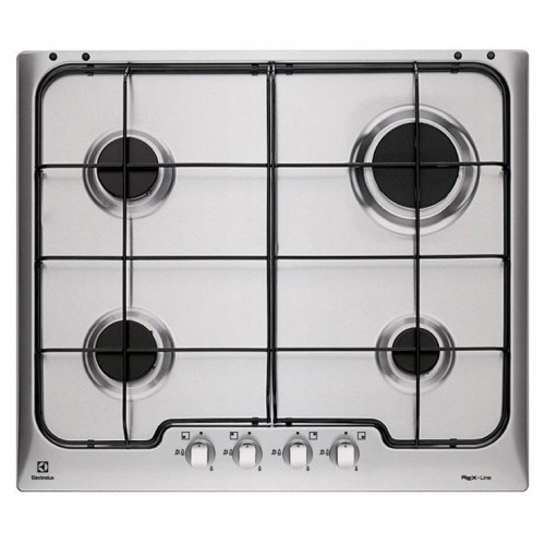 Electrolux | Plaque de cuisson à gaz Soft PX640XV 60 cm en acier inoxydable