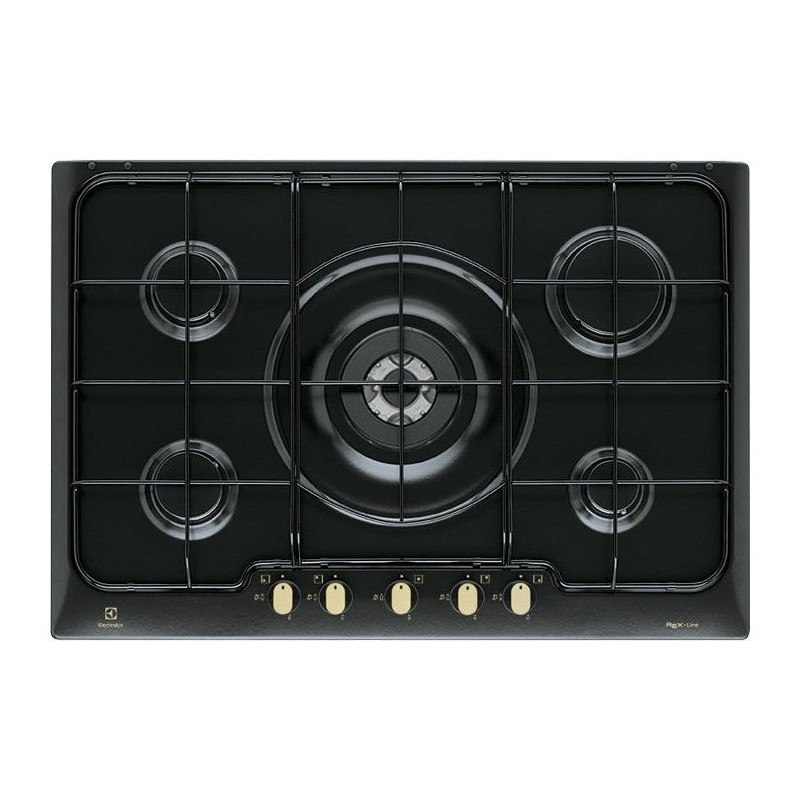  Electrolux | Soft PN750RUV 75cm gas hob with black finish
