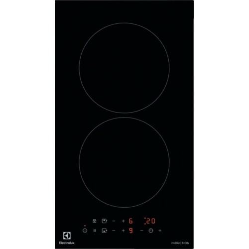 Plaque à induction Electrolux LIT30231C 29 cm en vitrocéramique noire Domino