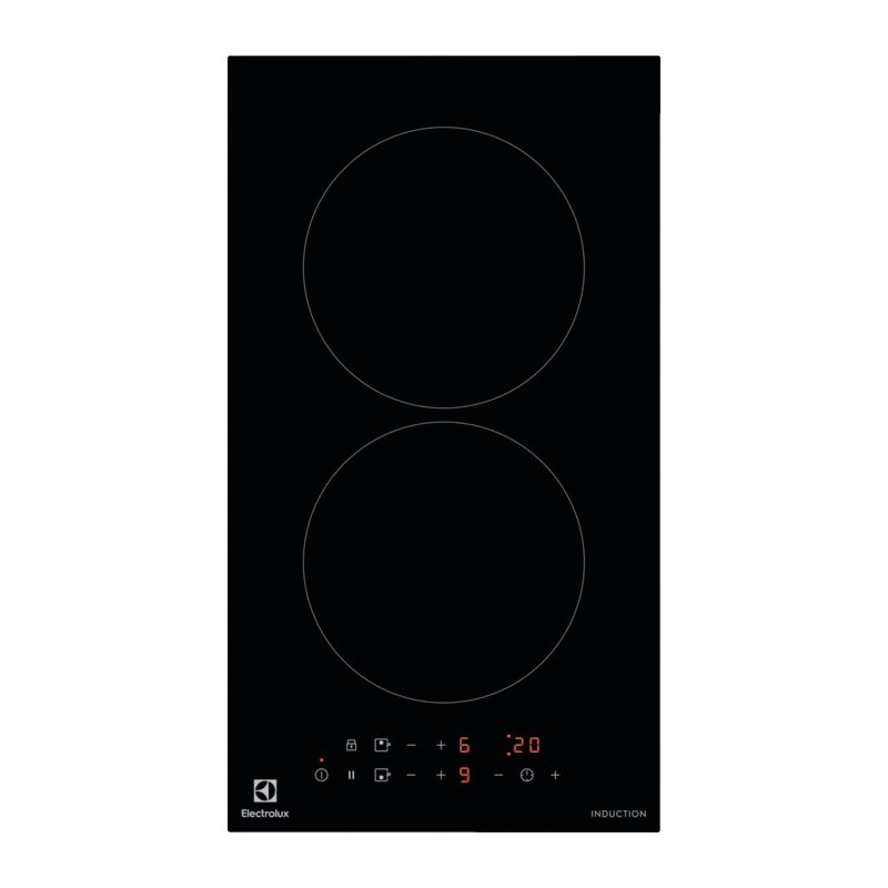 Plaque à induction Electrolux LIT30231C 29 cm en vitrocéramique noire Domino
