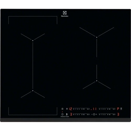 Electrolux | Plaque à induction vitrocéramique Bridge EIL63443 59 cm, noire