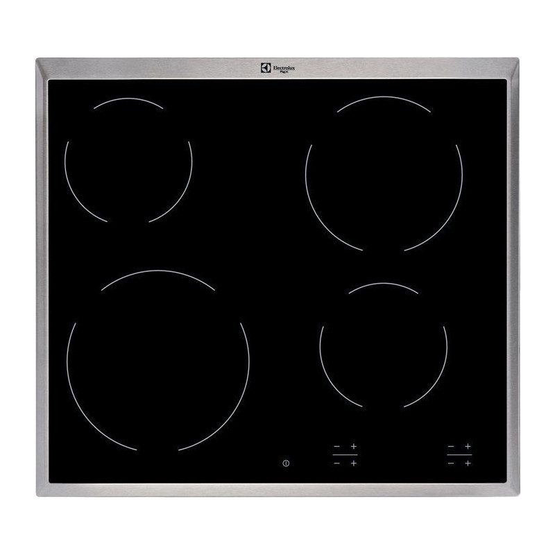  Electrolux Piano cottura elettrico KT6400X in vetroceramica nero da 58 cm