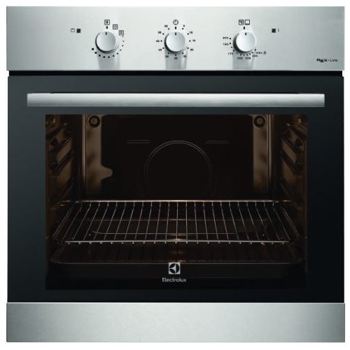 Four à gaz traditionnel Electrolux F13GX de 60 cm avec finition en acier inoxydable anti-traces de doigts