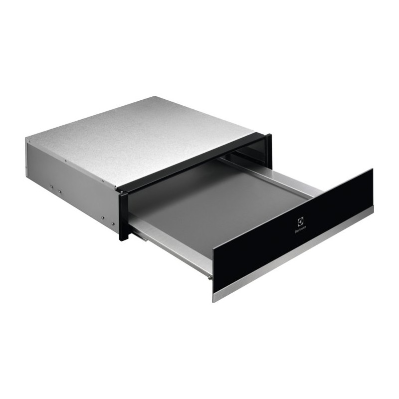  Tiroir statique Electrolux KBS4X 60 cm, finition verre noir Intuit