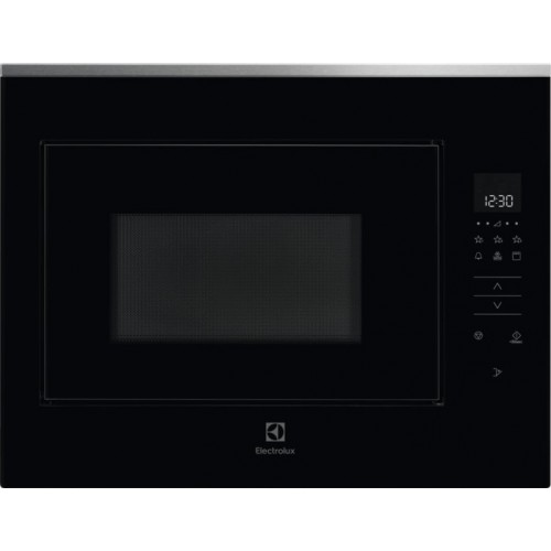 Electrolux Microwave with grill KMFD264TEX Intuit black glass finish 60 cm