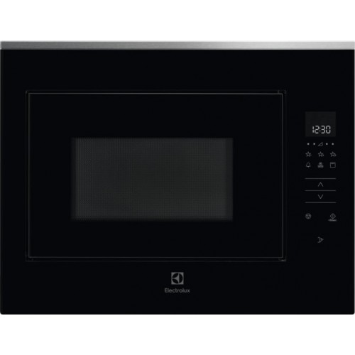 Micro-ondes Electrolux KMFD264TEX 60 cm Intuit en verre noir avec fonction grill