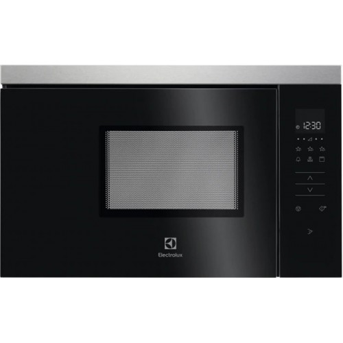 Microondas Electrolux MQ818GXE de 60 cm con cristal negro y grill