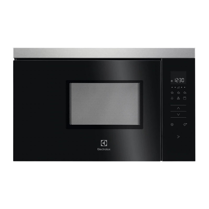  Microondas Electrolux MQ818GXE de 60 cm con cristal negro y grill