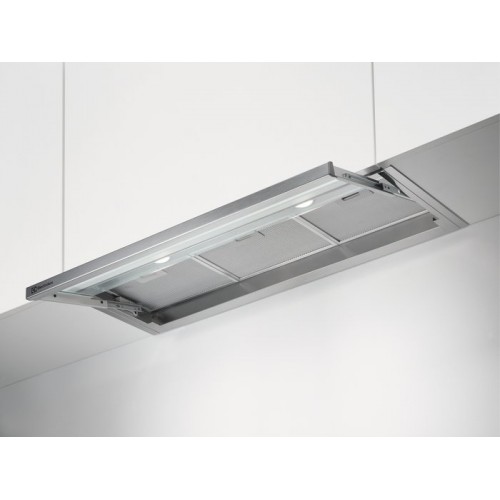 Electrolux | Campana extractora integrable Sklok LFP329X de 90 cm con acabado en acero inoxidable