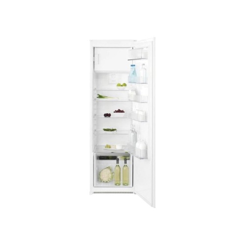 Electrolux Single-door ventilated refrigerator with built-in freezer compartment KFS3DF18S 54 cm