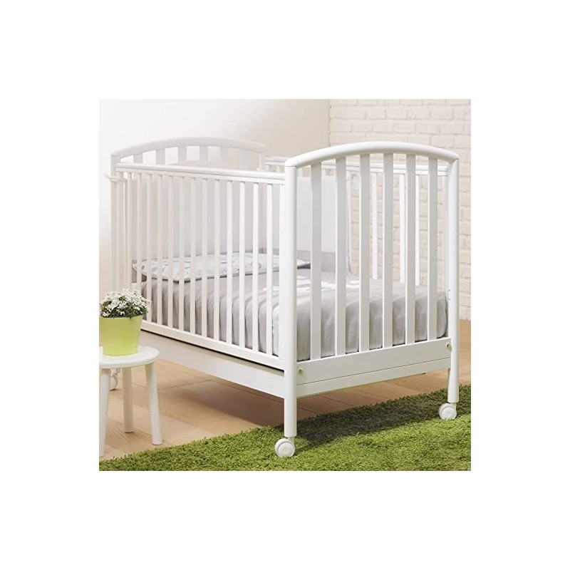  Pali Cot Ciak finish of your choice from 132x72 cm - With wheels