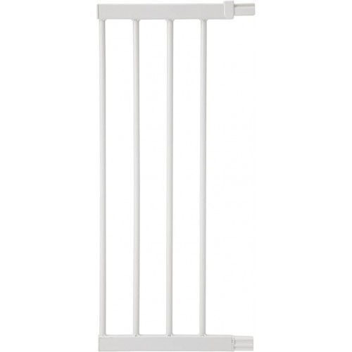Pali Prolunga per barriera di sicurezza in metallo finitura laccato bianco da 14 cm