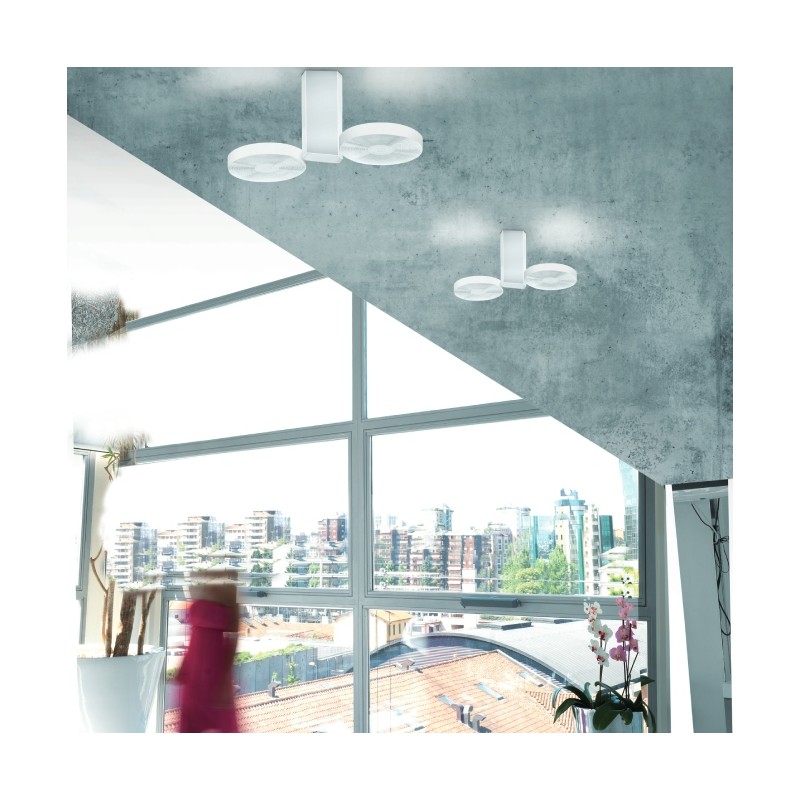  Minitallux Cidipl2 LED ceiling lamp in different finishes by Icons Luce