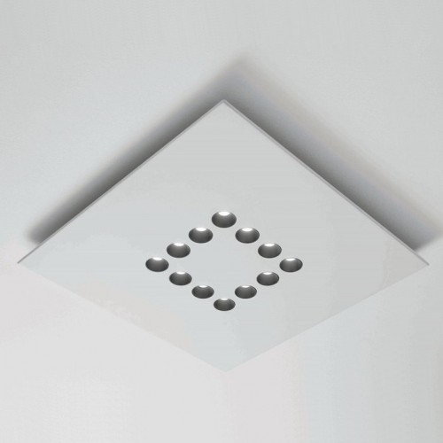 Plafón LED Minitallux Confort 12Q en diferentes acabados de Icons Luce