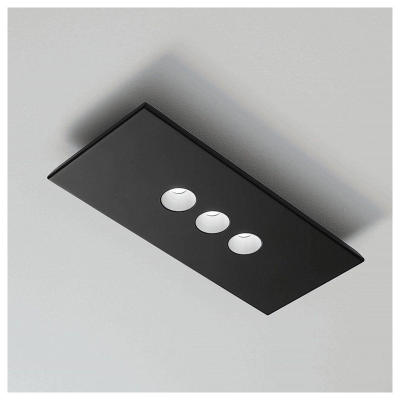  Plafón LED Minitallux Confort 3R en diferentes acabados de Icons Luce