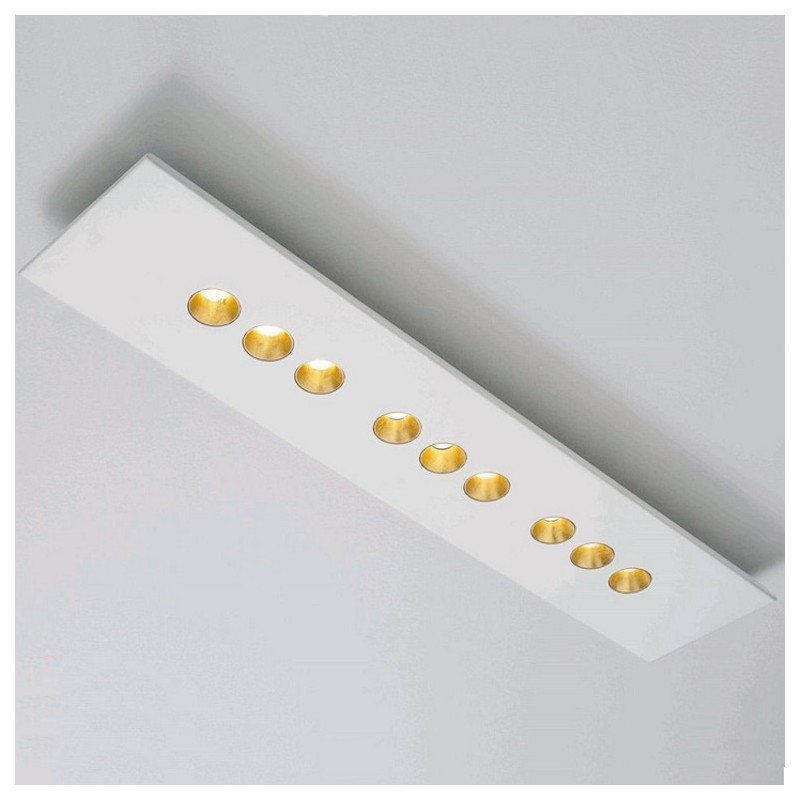  Minitallux Confort 9R LED ceiling light in different finishes by Icons Luce
