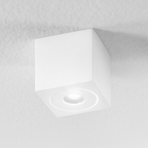 Minitallux Dado 1.5 LED ceiling light in different finishes by Icona Luce