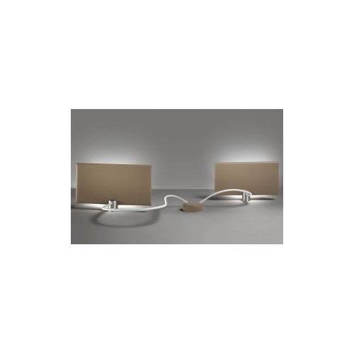 Minitallux LED wall lamp Giùup APB 40.2 in different finishes byicon Luce