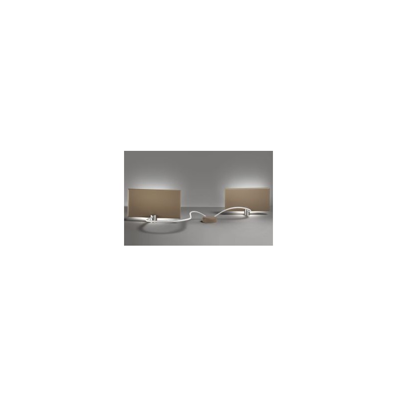  Applique LED Minitallux Giùup APB 40.2 en différentes finitions byicon Luce