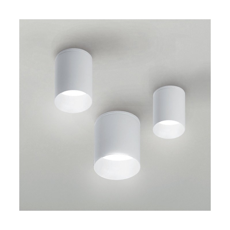  Minitallux Kone10P LED ceiling lamp in different finishes by Icons Luce
